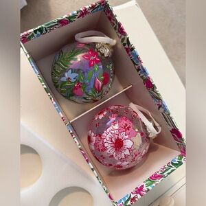 Lilly Pulitzer Christmas Ornaments